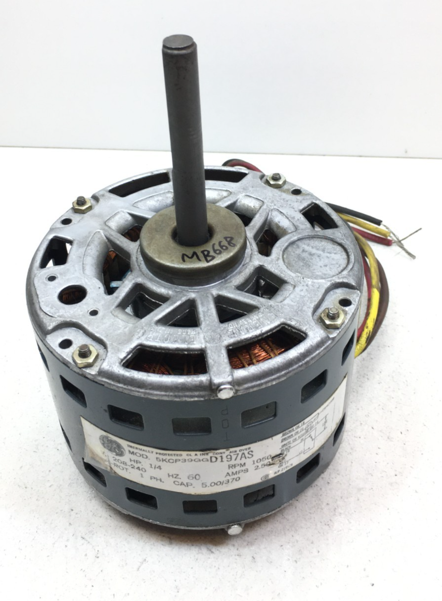GE Motors 5KCP39GGD197AS Furnace Blower Motor 1/4HP 1050RPM 1PH used #MB668 - $95.00