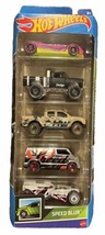 Hot Wheels 5 Pack 1:64 Diecast Speed Blur !  1970 Dodge Power Wagon Pickup Truck - £25.17 GBP