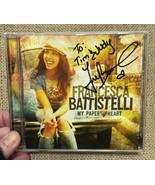 Francesca Battistelli My Paper Heart CD Signed Autographed Christian Roc... - $19.80