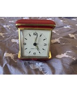 Vintage WESTCLOX Gold Tone Mechanical Travel Alarm Clock  - $25.00