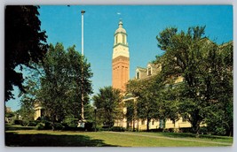 Postcard PA Pennsylvania Washington Jefferson College Campus Chrome Unused - £3.14 GBP