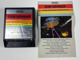 Star Voyager Atari 2600, 1982 By Imagic Rare Labeled Cartridge &amp; Manual - £10.11 GBP