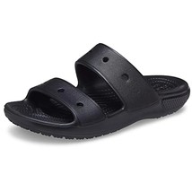 Crocs Iconic Classic Crush Platform Sandal Black Comfort W 10 M8 Slip-on - €24,93 EUR