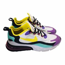 NIKE AIR MAX 270 REACT AO4971-101 &#39;Geometric Abstract&#39; Men&#39;s Size 9.5 - £53.08 GBP