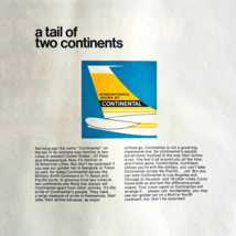 1966 Continental Airlines Golden Jet Advertisement Vintage Aviation DWYY2 - $367.91 MXN 1966 Continental Airlines Golden Jet Advertisement Vintage Aviation DWYY2 - $367.91 MXN