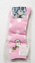 The Snowman Snowdog Socks Pink 13～18cm 2015 Old Rare - £44.23 GBP