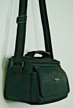 Samsonite Camera Camcorder Bag Long Strap Handle Pockets Storage Compartment Blk - £11.56 GBP