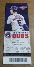 2023 South Bend A+ League Baseball Ticket Cubs Top Prospect Pete Crow Armstrong - £1.39 GBP