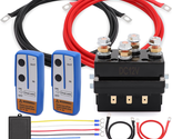  Winch Solenoid Relay Contactor with 2Pcs Winch Controller Kit and 4Pcs ... - $111.09