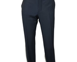 Men&#39;s MONO Turkey Slacks 100% Wool Plain Front Regular Fit 2501-02 Navy ... - $99.99