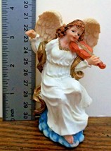 Angel with Violin K&#39;s Collection Resin 4 &quot; Tall - £5.57 GBP
