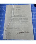 Antique Letter 1939 Port Arthur Texas Attorney At Law J. W. Williams Signed - $45.49 CAD