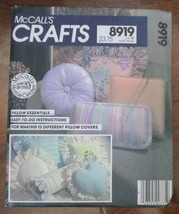 McCall's Crafts 8919 Booklet Instruction Book Pillow Essentials NEW - $6.72