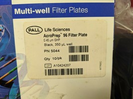 Pall AcroPrep 96 Well GHP Membrane Filter Plate 5044 / 350 μl / 0.45 µm ... - $153.45