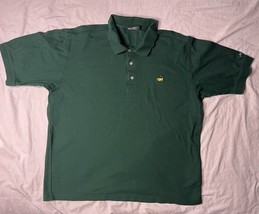 Masters Collection Polo Shirt Men’s XL Green Golf Augusta Short Sleeve - $30.00