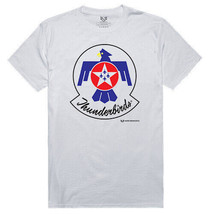 United States Air Force Thunderbirds F-16 Falcon Graphic White Men&#39;s T-S... - $17.95