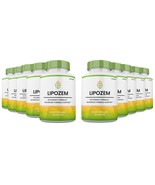 10 Pack Lipozem Capsules, Maximum Strength, Lipozem Pills for Men and Women - $262.57 CAD