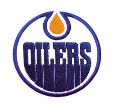 Edmonton Oilers NHL Hockey Fully Embroidered Iron On Patch Stanley Cup 3... - $11.83