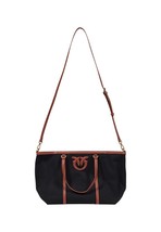 Pinko  Women Bag - Designer Black Shoulder Bag Fashion Handbag Elegant Medium - $283.11 CAD