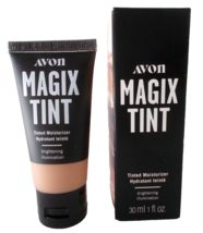Avon Magix Tint Tinted Moisturizer Light-Medium Antioxidant Brightener 1 oz - £15.57 GBP