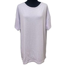 Eileen Fisher Lavender Purple Cashmere Tunic Sweater Size Large - $77.99