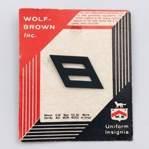 Vintage Wolf-Brown Inc Uniform Insignia Seaman Navy Pin Badge - $7.69