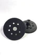 QTY-2 Hook &amp; Loop 5 Inch Grinder Buffer Sander Backing Plate Pad 5/8-11 Threads - £19.53 GBP