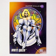 White Queen Marvel Impel 1992 Super-Villains Card 123 Series 3 MCU X-Men - £0.99 GBP