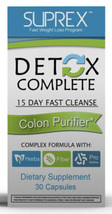 Suprex Detox Complete, Colon Purifier 30 Capsules Vita 360 - £26.09 GBP