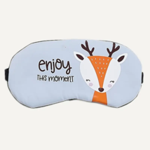 Fashion Eye Mask Sleep Mask - New - Deer &quot;Enjoy this Moment&quot; - $12.99