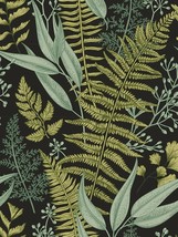 Meihodan Green Leaf Wallpaper Leaves Peel And Stick Wallpaper Self-Adhesive - £31.45 GBP