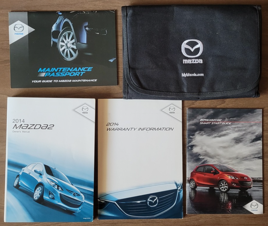 2014 Mazda 2 MAZDA2 owner's manual book guide set 14 owners - $12.50