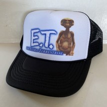 Vintage E. T. Movie Hat The Extra-Terrestrial Trucker Hat snapback Black Cap New - £11.29 GBP