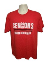 North Rockland Seniors Class of 2020 Adult Large Red TShirt - £14.09 GBP