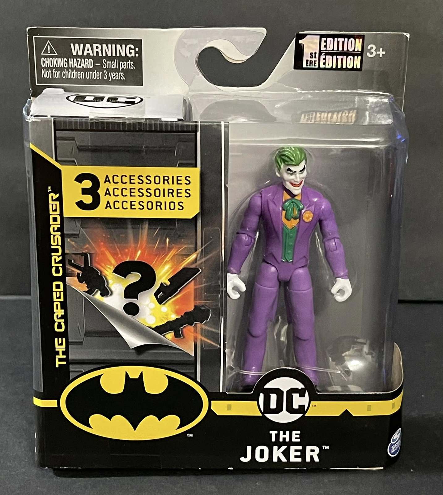 DC THE CAPED CRUSADER - 1st EDITION - THE JOKER - $15.00
