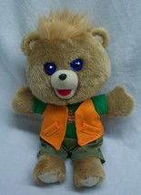 TALKING SINGING ADVENTURE TEDDY RUXPIN BEAR 11&quot; Plush STUFFED ANIMAL TOY... - £15.64 GBP