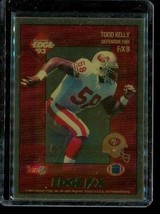 Vintage 1993 Collectors Edge F/X Window Football Card #9 Todd Kelly 49ers - £6.72 GBP