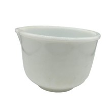Glasbake Made for Sunbeam Mixer White Milk Glass Mixing Bowl #17 Vintage EUC USA - $15.85