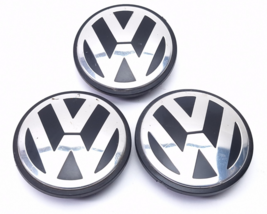3x Wheel Center Hub caps for  VW Golf Jetta Golf Tiguan Passat EOS 3B7 6... - $22.23