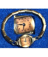 Vintage Astra Swiss 17 Jewel Ladies Wristwatch Les Fils de Paul Schwarz-... - $11.69