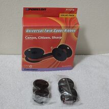 Porelon 11216 Universal Twin Spool Calculator Ribbon 6 PK + 2 Extra - $16.78