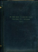 1937 Big Horn Basin Yellowstone Valley Tectonics Field Conference Guide Book  - £582.72 GBP