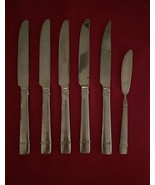 Reed &amp; Barton 18/10 DUXBURY Flatware 4 Dinner Knives 1 Steak &amp; 1 Butter ... - $39.17 CAD