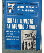 Giornale Cile &quot;7 diapositive&quot; Six Days War Israel 09/07/1967 - $370.03 MXN
