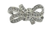 Cubic zirconia Unisex Cluster ring .925 Silver 461109 - $39.00