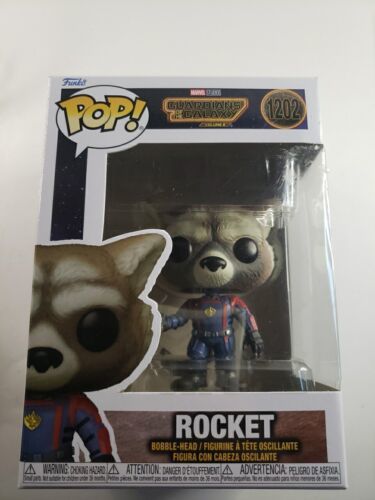 Primary image for Funko POP! Marvel: Guardians of The Galaxy Volume 3 - Rocket Vinyl Figure #1202