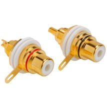 Chassis Mount Rca Jack Pair - £25.02 GBP