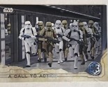 Rogue One Trading Card Star Wars #62 A Call To Action - £1.57 GBP