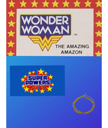 Custom Kenner Super Powers Wonder Woman Golden Lasso Accessory - $5.99