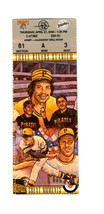 Apr 27 2000 San Diego Padres @ Pittsburgh Pirates Ticket John Vander Wal GS - £15.54 GBP